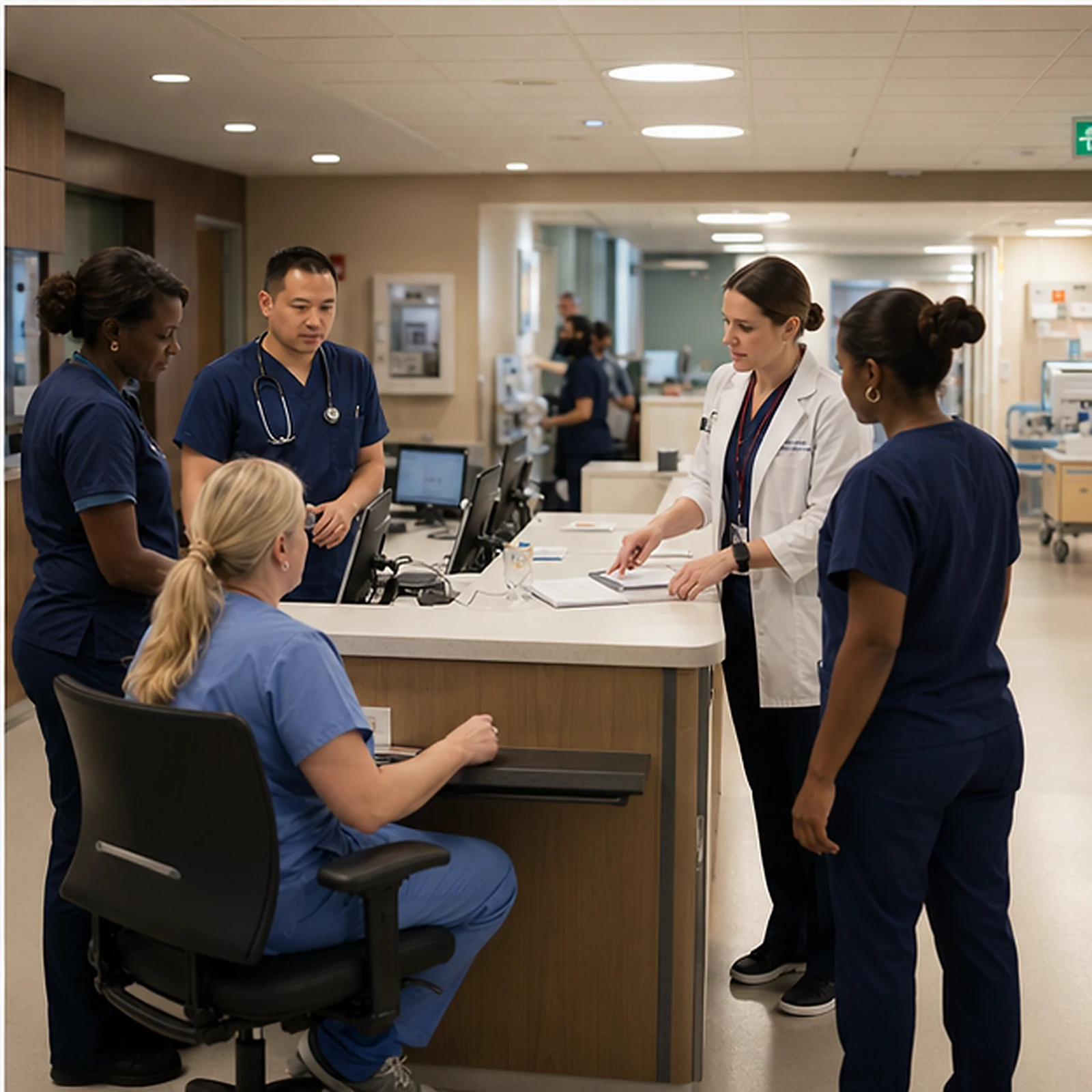 Healthcare operations team