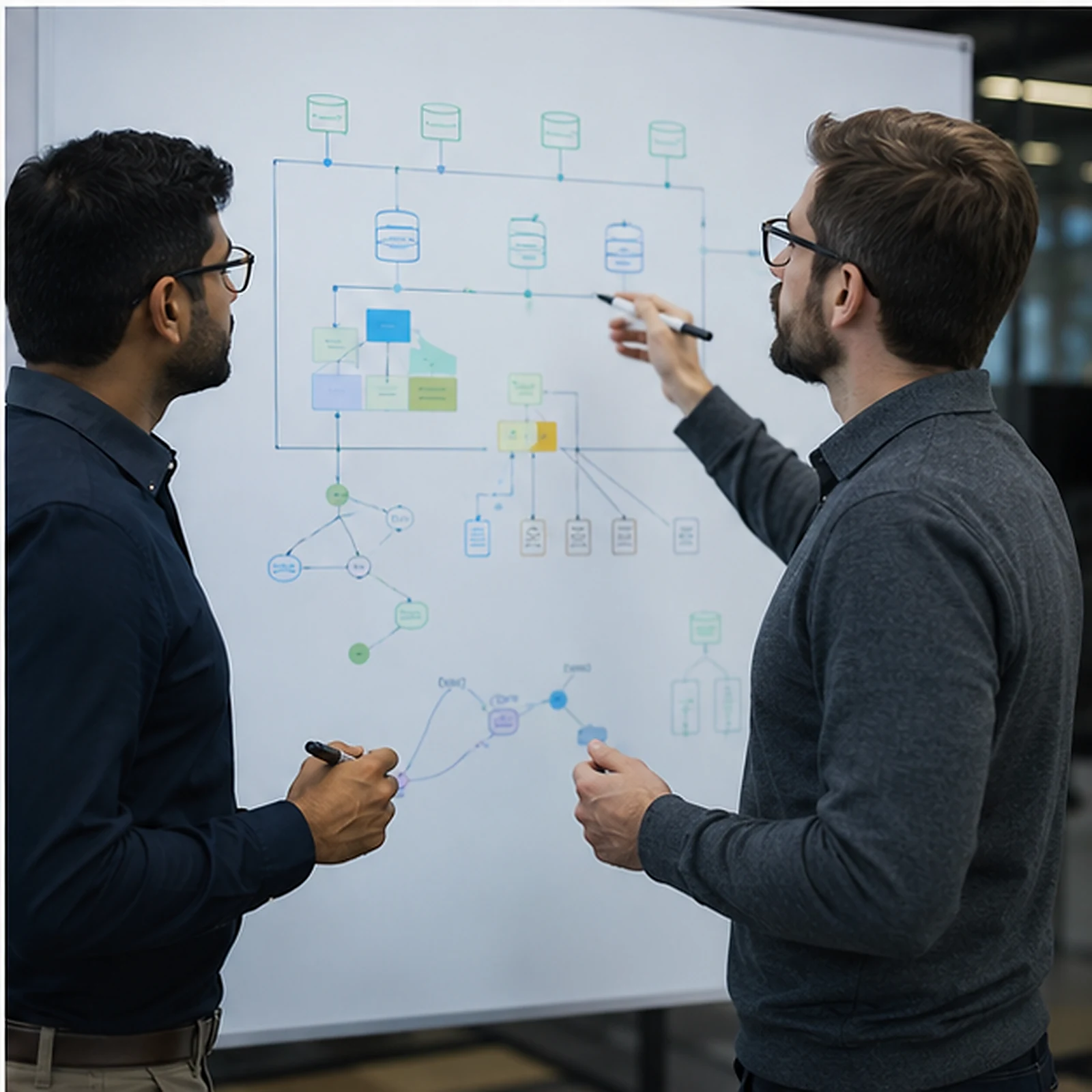 Data architects planning a modern platform